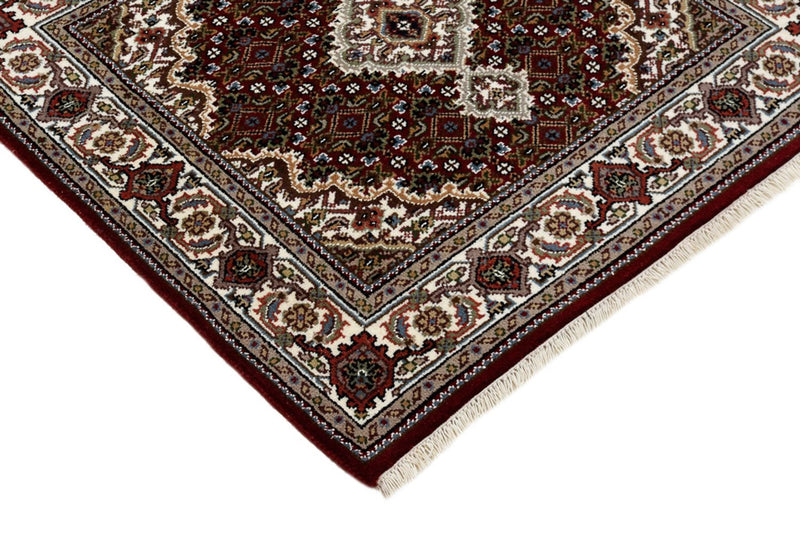 Orientalsk tæppe - Tabriz - 93 x 89 cm - creme