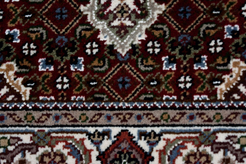 Orientalsk tæppe - Tabriz - 93 x 89 cm - creme
