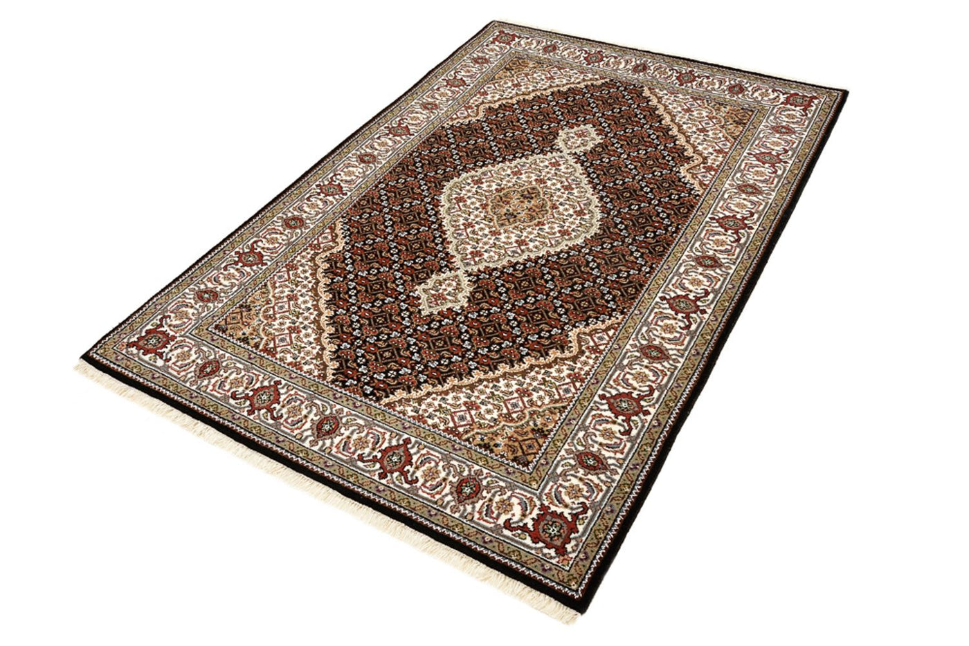Indo Tabriz Tæppe 183x121cm - Orientalsk tæppe