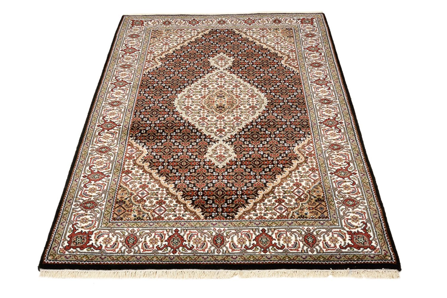 Orientalsk tæppe - Tabriz - 183 x 121 cm - creme