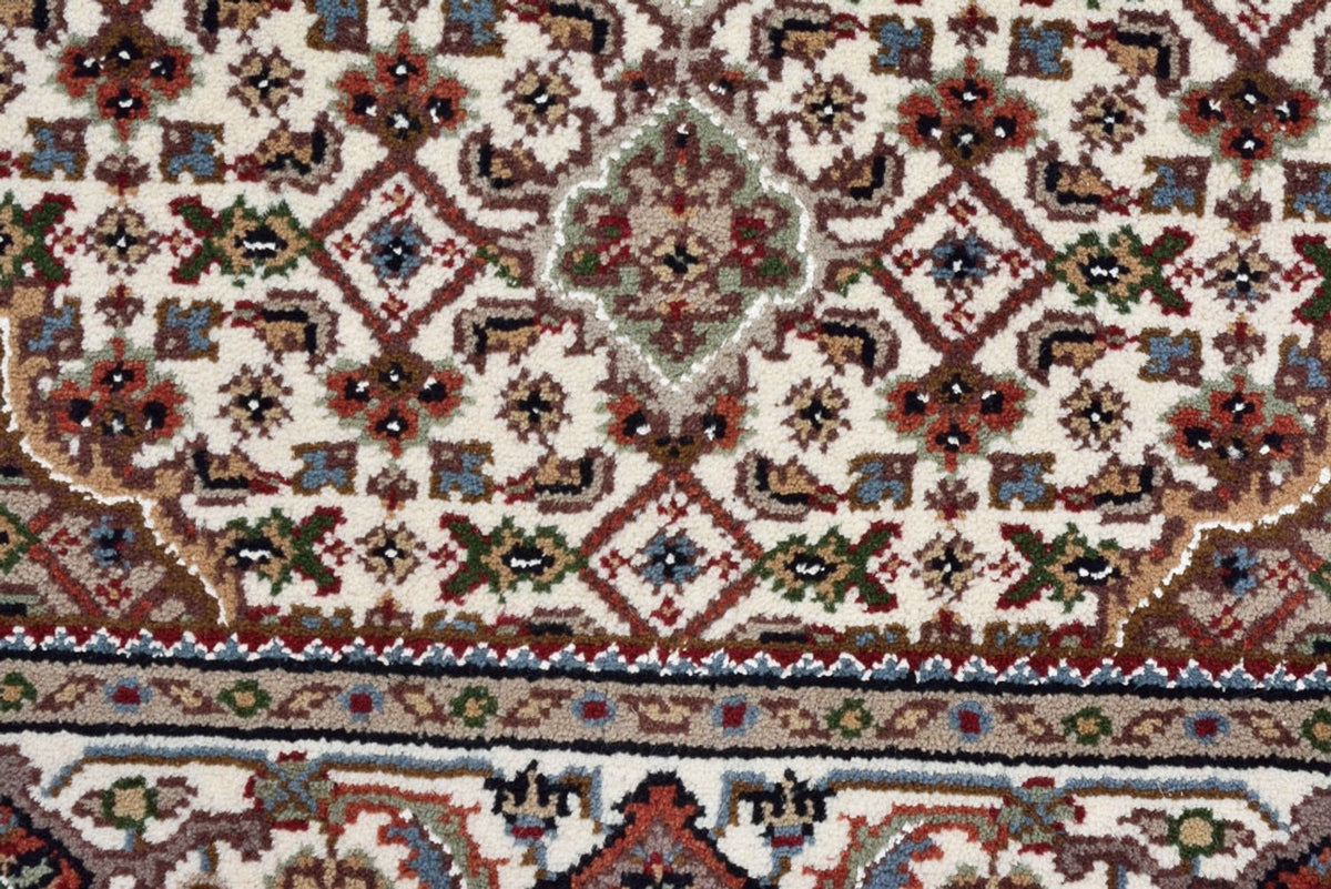 Orientalsk tæppe - Tabriz - 92 x 89 cm - creme