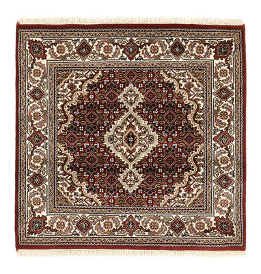 Orientalsk tæppe - Tabriz - 94 x 89 cm - creme
