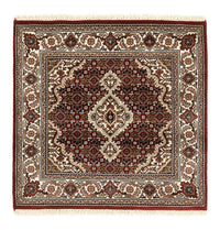 Orientalsk tæppe - Tabriz - 94 x 89 cm - creme