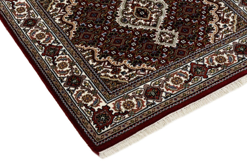 Orientalsk tæppe - Tabriz - 94 x 89 cm - creme