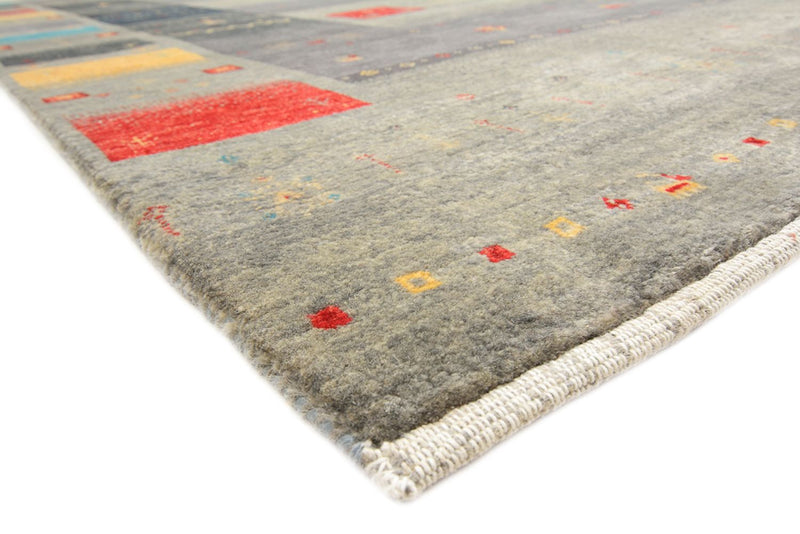 Gabbeh-tæppe - Loribaft Indus - 241 x 175 cm - sand