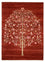 Gabbeh-tæppe - Loribaft Indus - 243 x 176 cm - rød