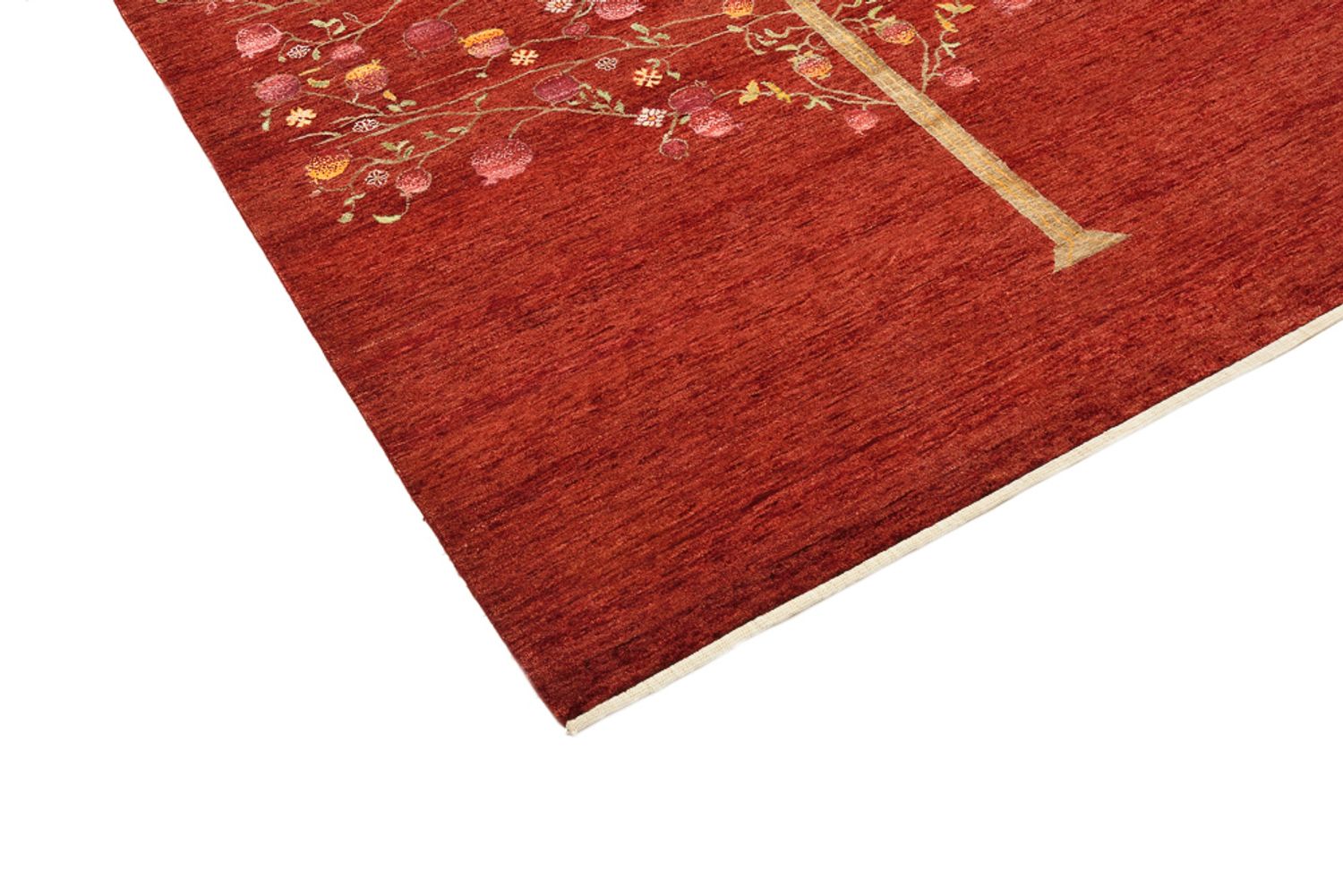 Gabbeh-tæppe - Loribaft Indus - 243 x 176 cm - rød