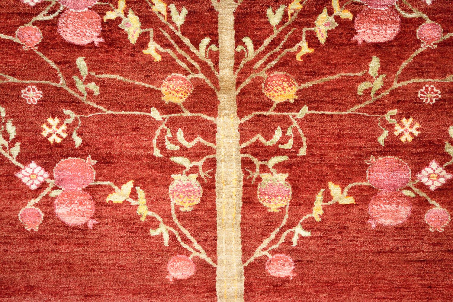 Gabbeh-tæppe - Loribaft Indus - 243 x 176 cm - rød