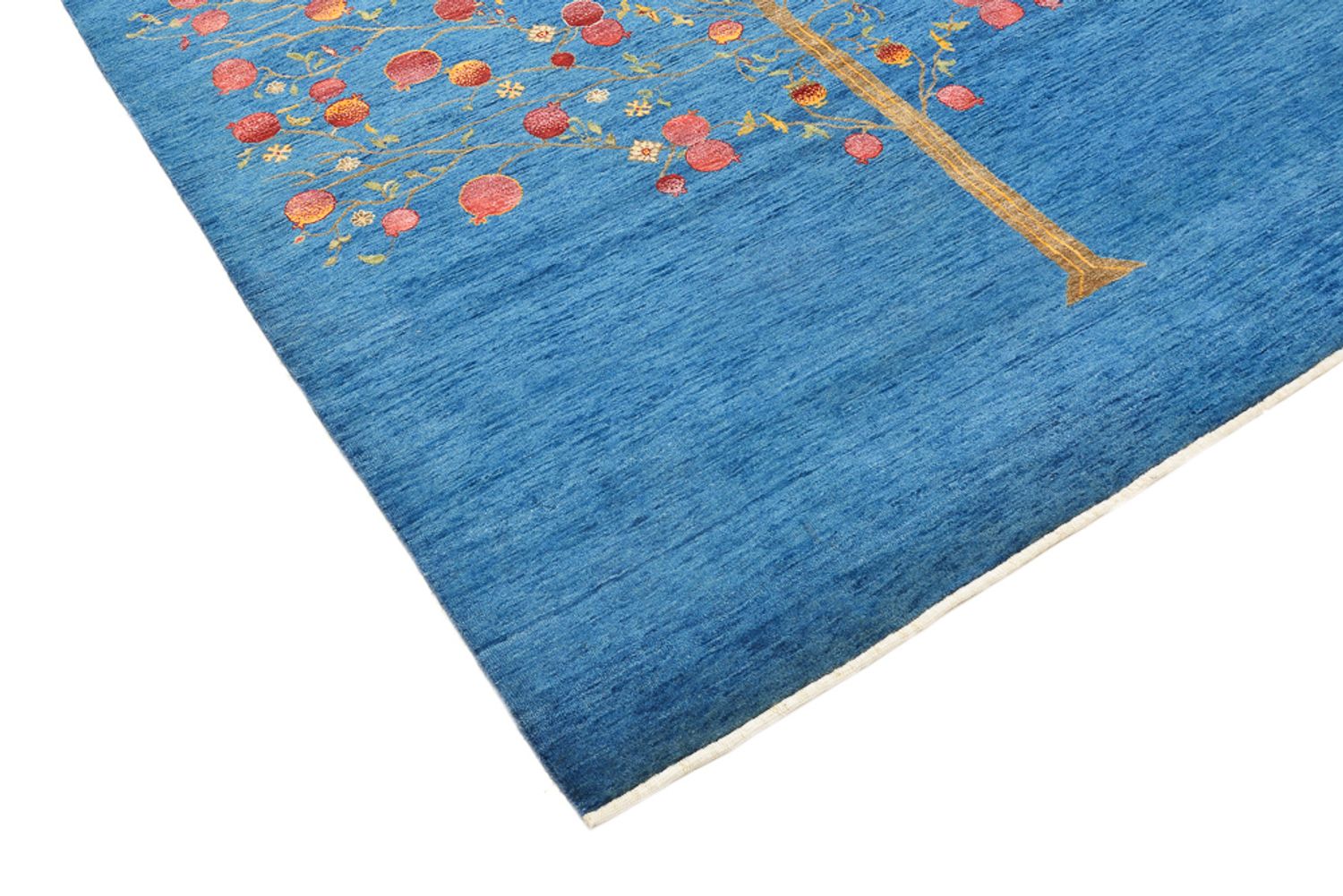 Gabbeh-tæppe - Loribaft Indus - 243 x 177 cm - blå