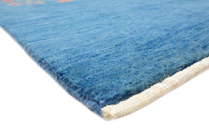 Gabbeh-tæppe - Loribaft Indus - 243 x 177 cm - blå