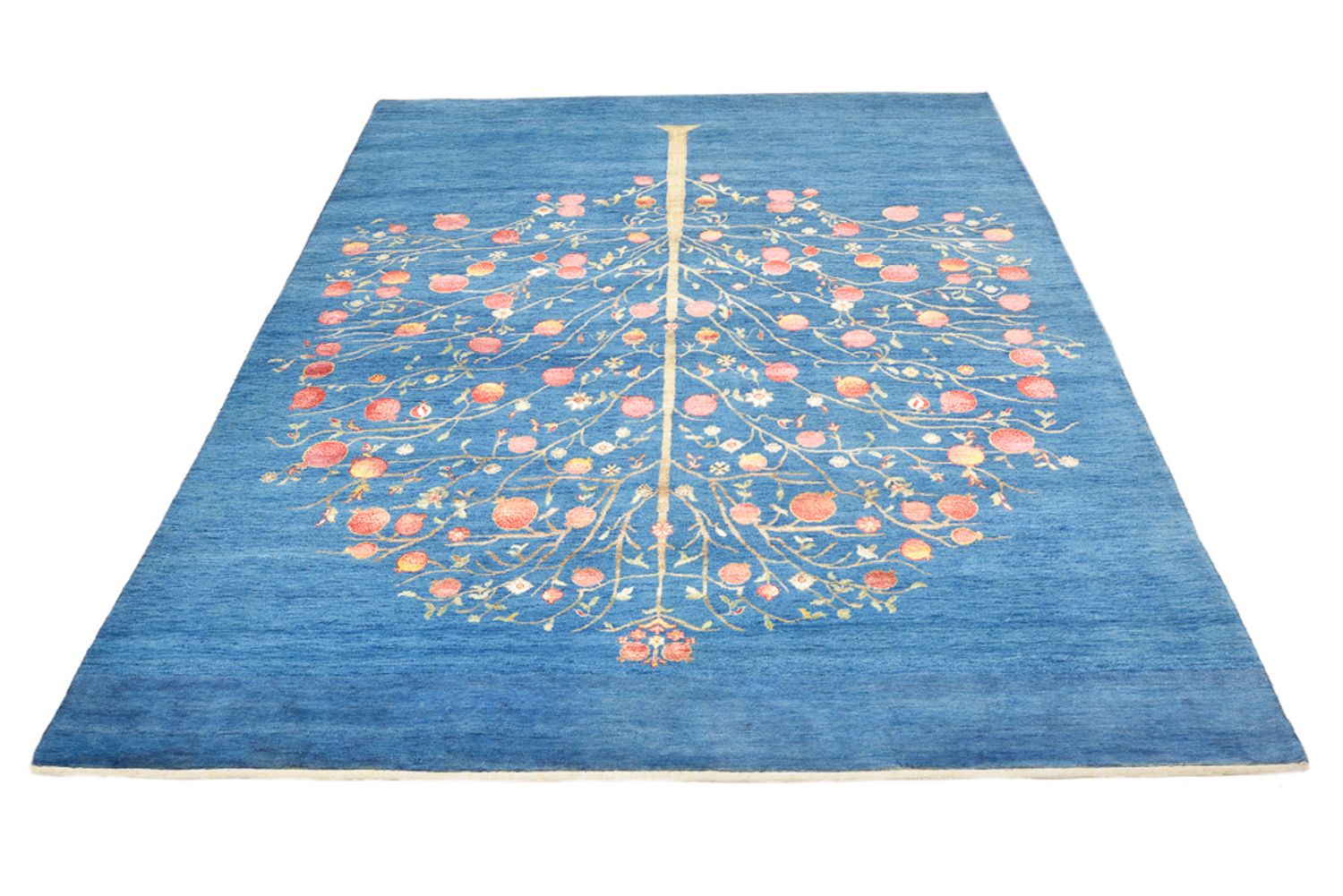 Gabbeh-tæppe - Loribaft Indus - 243 x 177 cm - blå