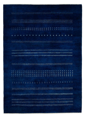 Gabbeh-tæppe - Loribaft Indus - 237 x 172 cm - mørkeblå