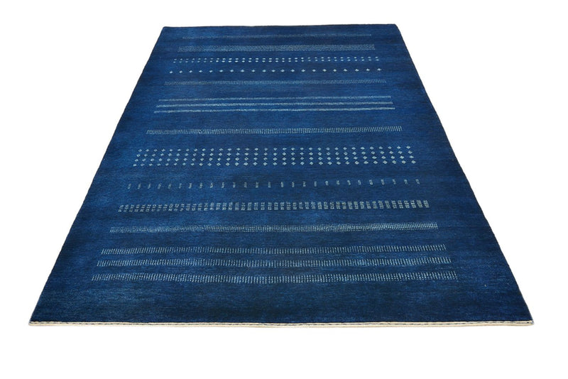 Gabbeh-tæppe - Loribaft Indus - 237 x 172 cm - mørkeblå