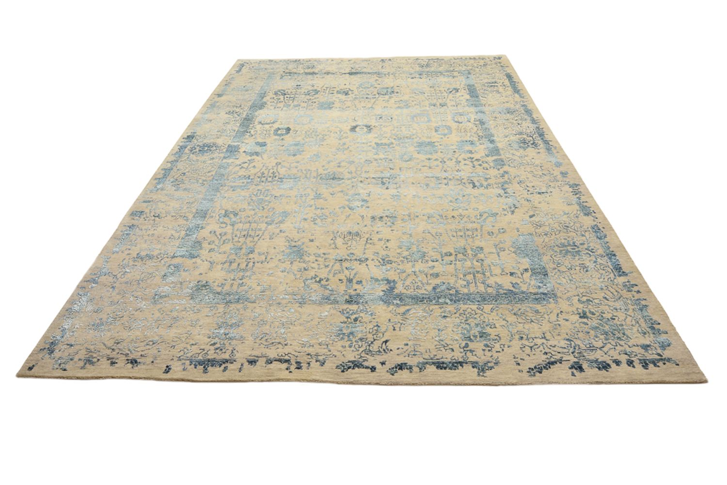 Designer tæppe - 336 x 246 cm - sand