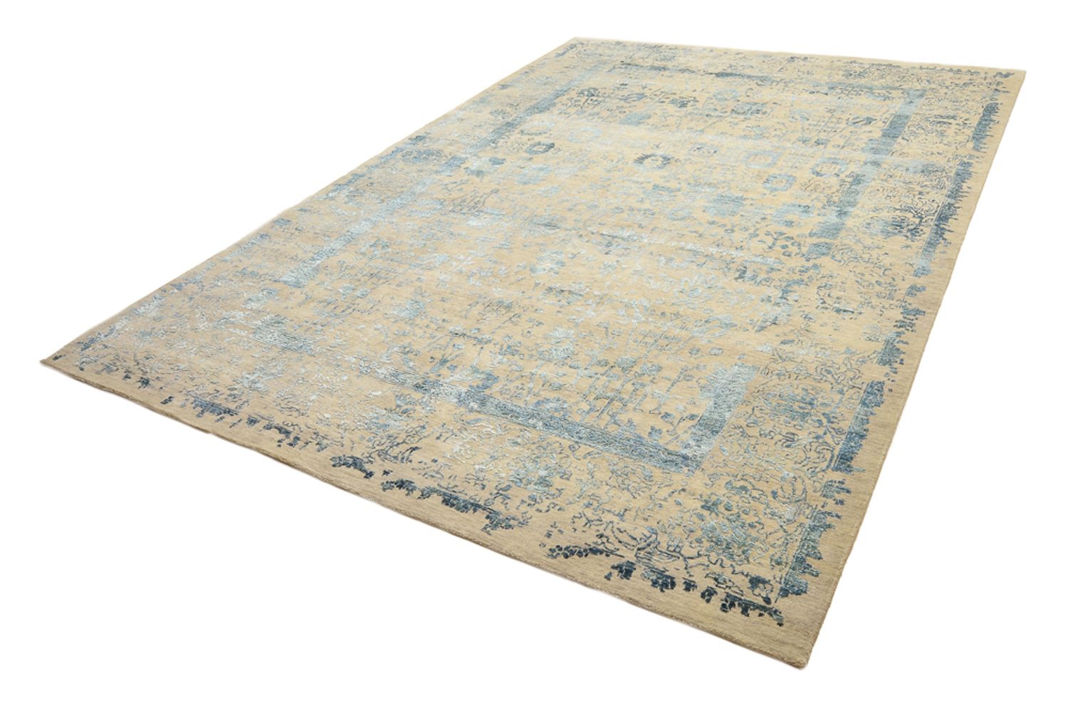 Designer tæppe - 336 x 246 cm - sand