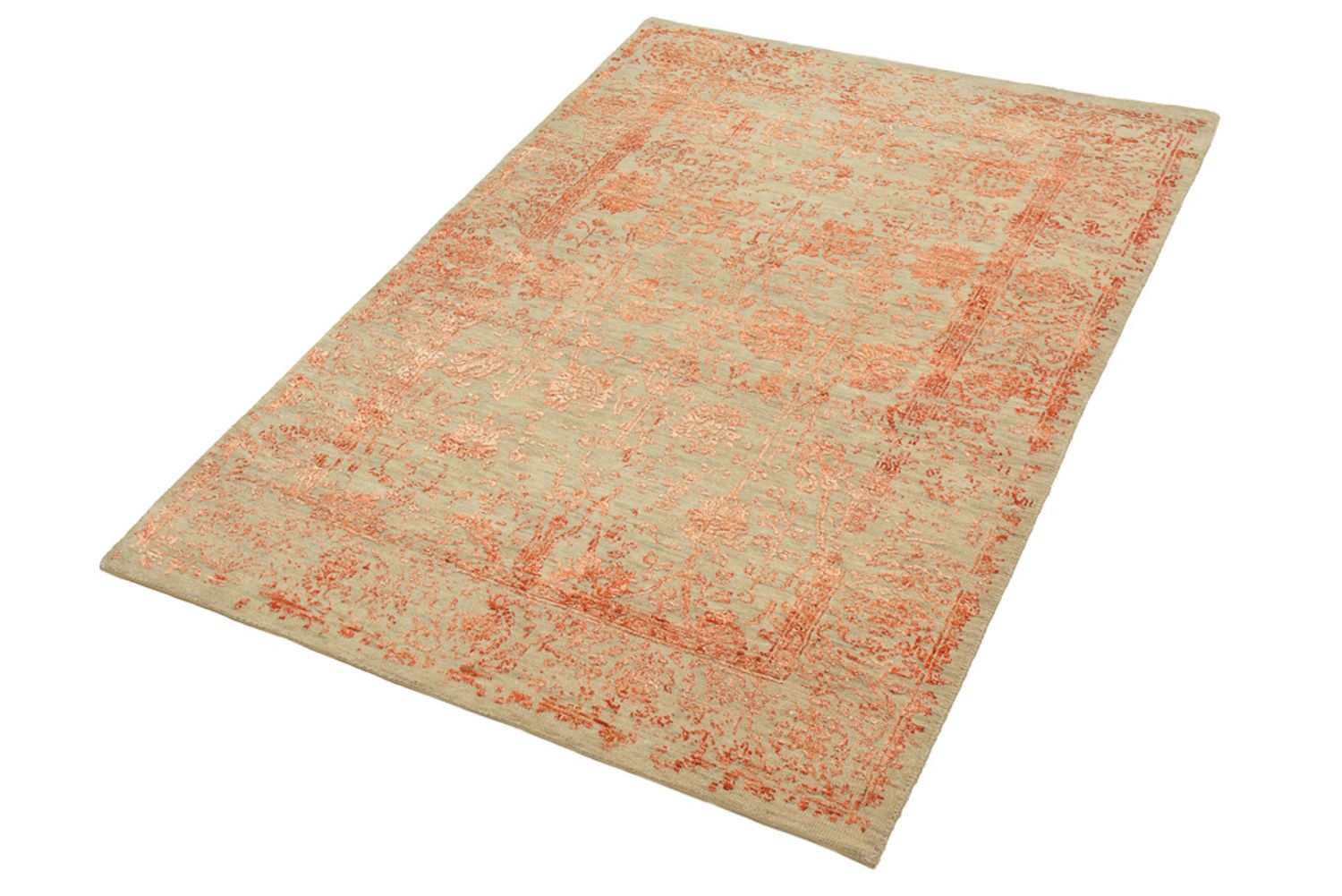 Designer tæppe - 144 x 104 cm - orange