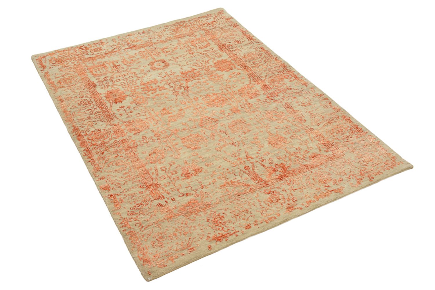 Designer tæppe - 144 x 104 cm - orange
