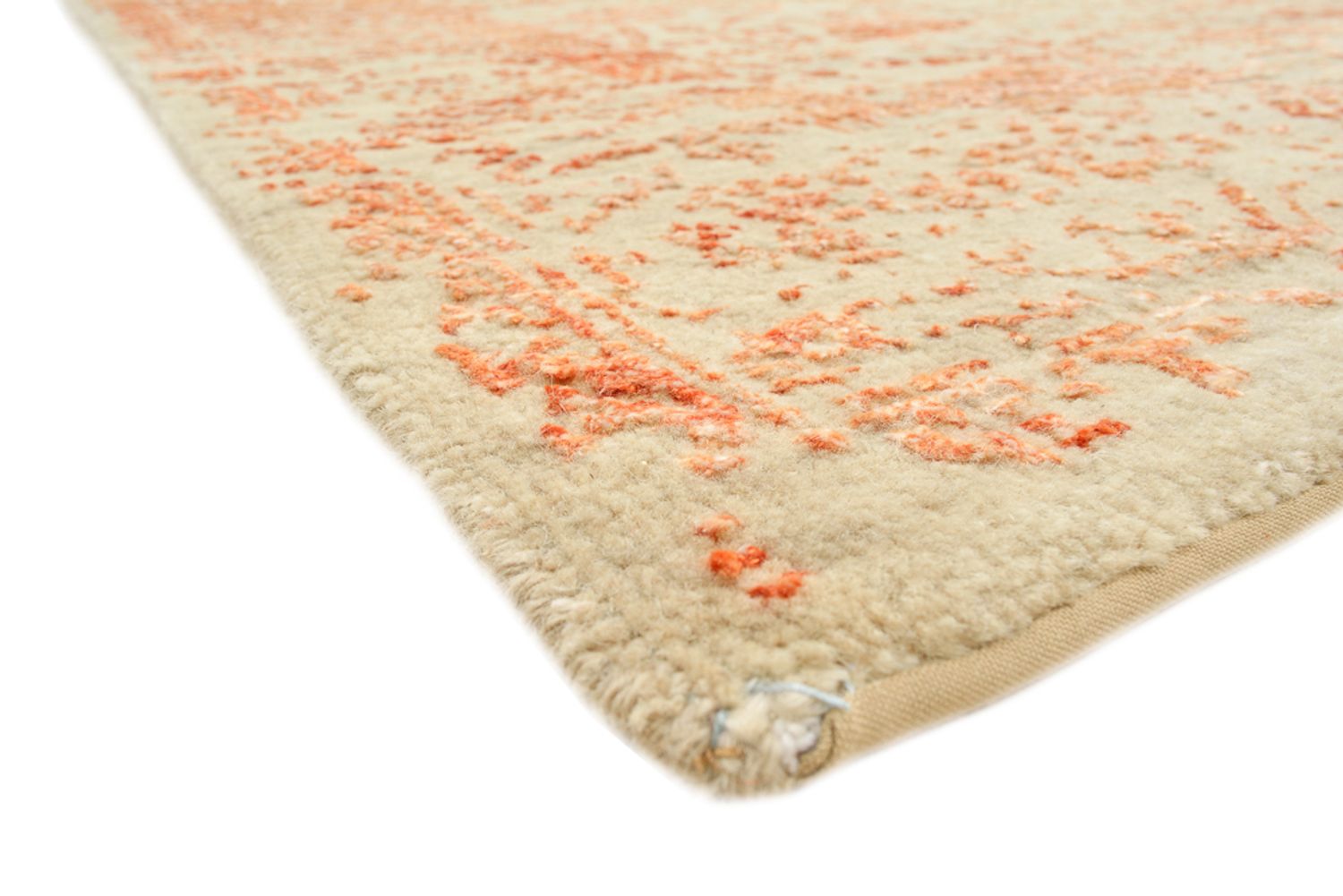 Designer tæppe - 144 x 104 cm - orange