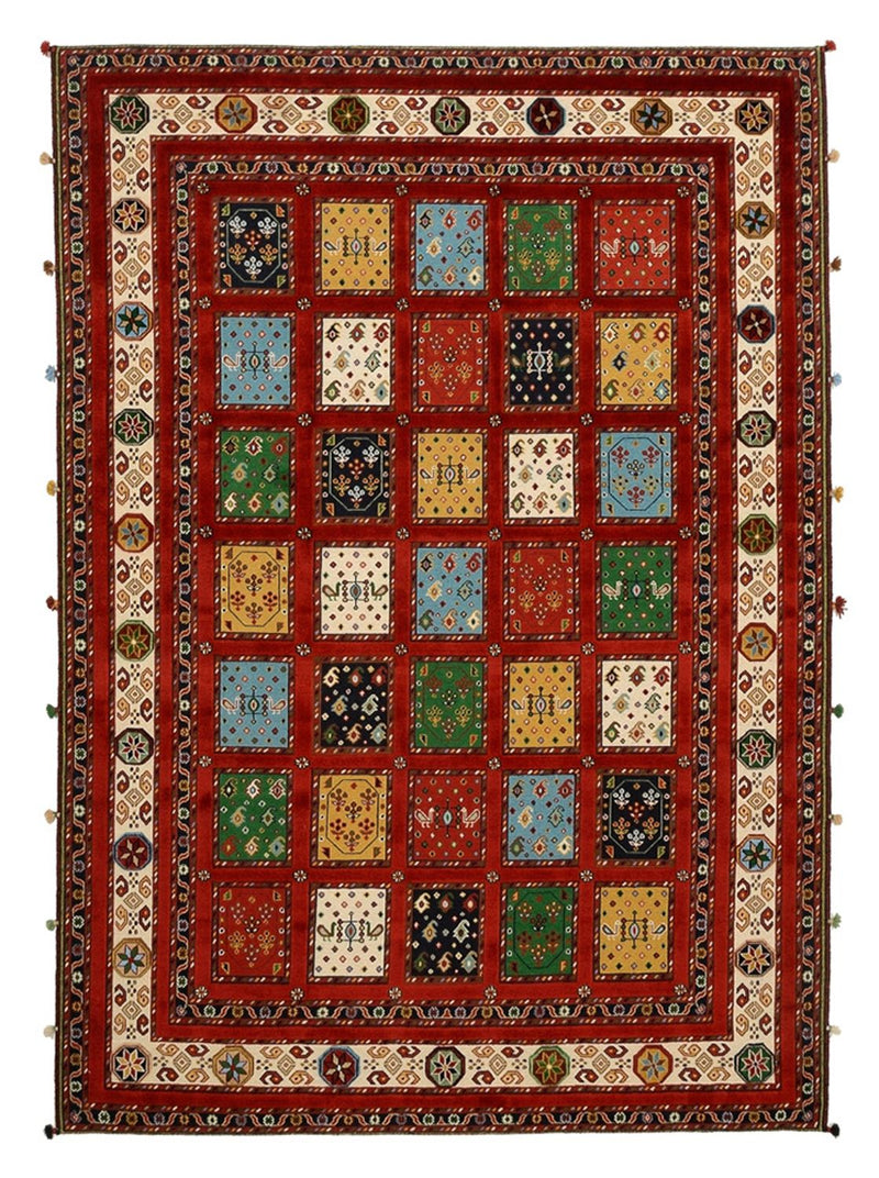 Orientalsk tæppe - 244 x 176 cm - rød