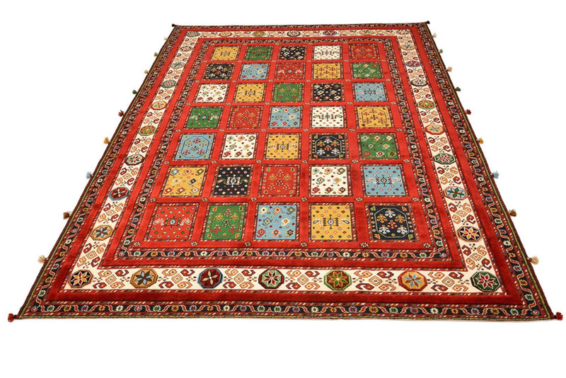 Orientalsk tæppe - 244 x 176 cm - rød