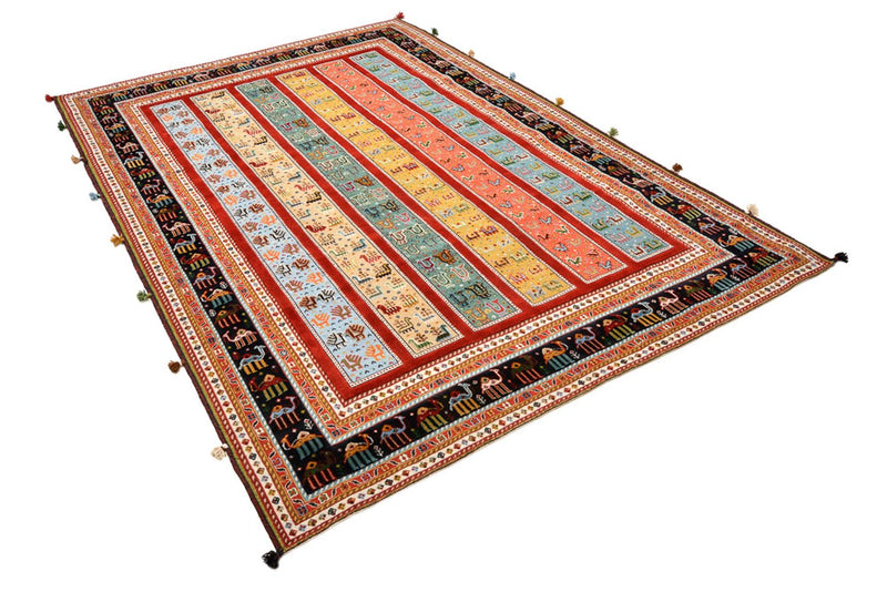 Orientalsk tæppe - 245 x 176 cm - flerfarvet
