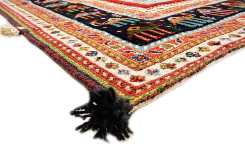Orientalsk tæppe - 245 x 176 cm - flerfarvet