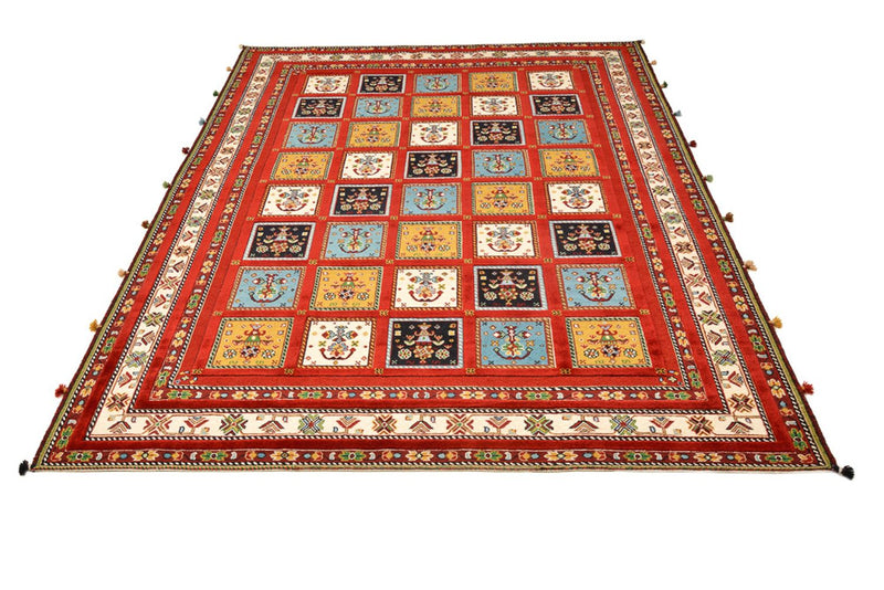 Orientalsk tæppe - 245 x 177 cm - rød