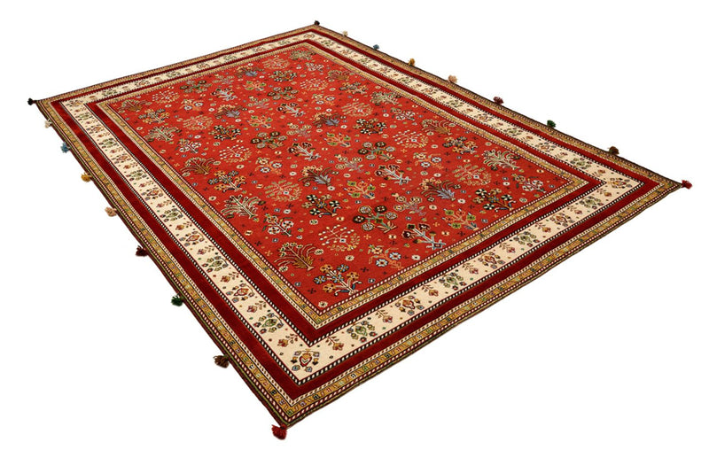 Orientalsk tæppe - 245 x 176 cm - rød