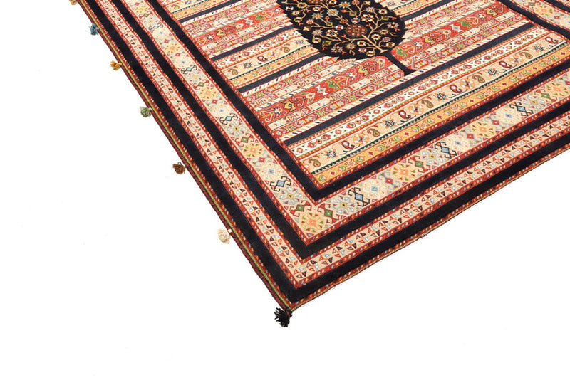 Orientalsk tæppe - 243 x 176 cm - lys beige