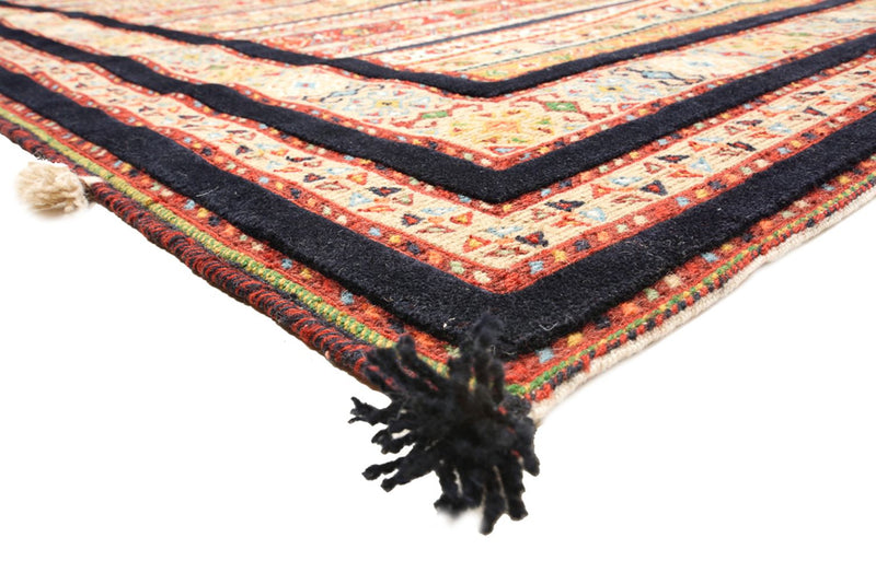 Orientalsk tæppe - 243 x 176 cm - lys beige