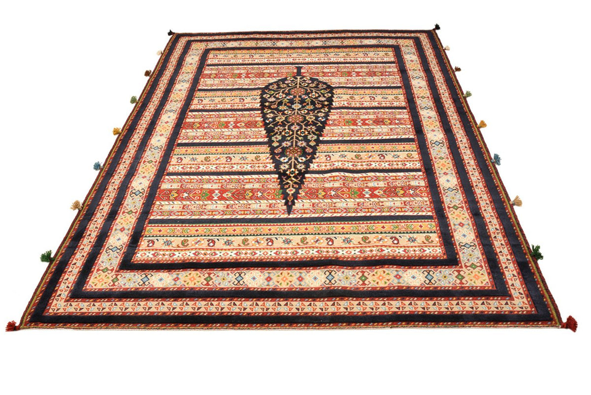 Orientalsk tæppe - 243 x 176 cm - lys beige