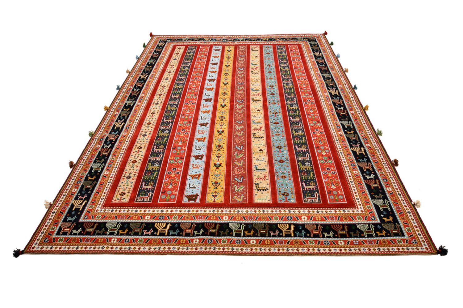 Orientalsk tæppe - 300 x 200 cm - flerfarvet
