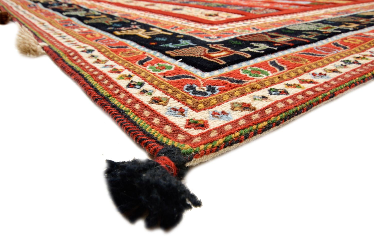 Orientalsk tæppe - 300 x 200 cm - flerfarvet