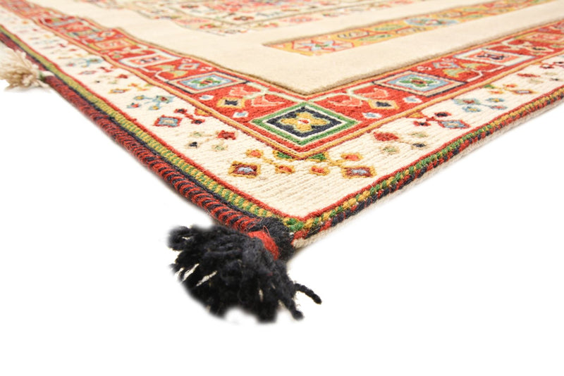 Orientalsk tæppe - 296 x 199 cm - lys beige
