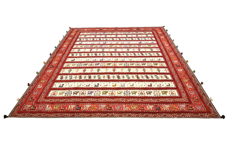 Orientalsk tæppe 250x300cm - lys beige