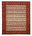 Orientalsk tæppe - 300 x 250 cm - lys beige