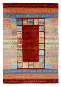 Gabbeh-tæppe - Loribaft Indus - 299 x 203 cm - rød