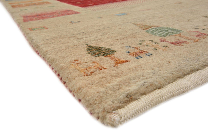 Gabbeh-tæppe - Loribaft Indus - 300 x 206 cm - flerfarvet