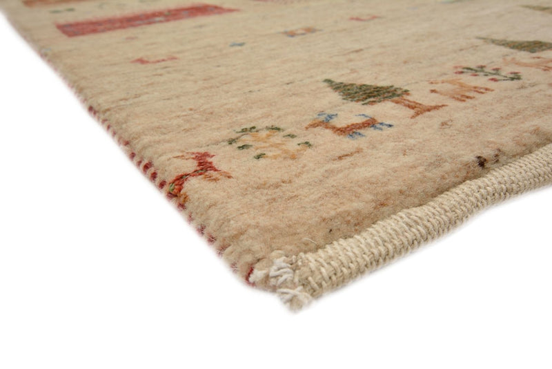 Gabbeh-tæppe - Loribaft Indus - 343 x 241 cm - flerfarvet