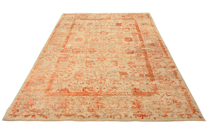 Designer tæppe - 285 x 197 cm - rust