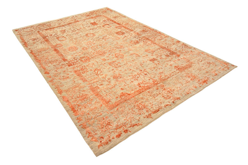Designer tæppe - 285 x 197 cm - rust