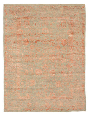 Designer tæppe - 196 x 150 cm - rust
