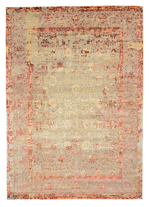 Designer tæppe - 344 x 243 cm - terrakotta