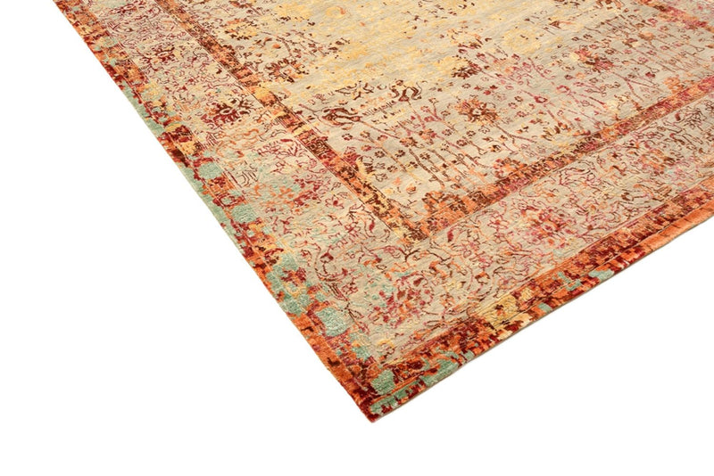 Designer tæppe - 344 x 243 cm - terrakotta