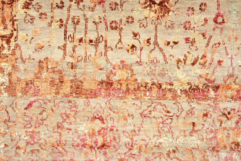 Designer tæppe - 344 x 243 cm - terrakotta