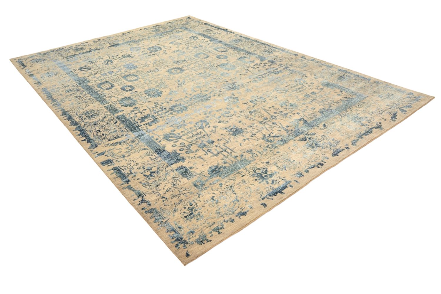 Designer tæppe - 341 x 249 cm - sand
