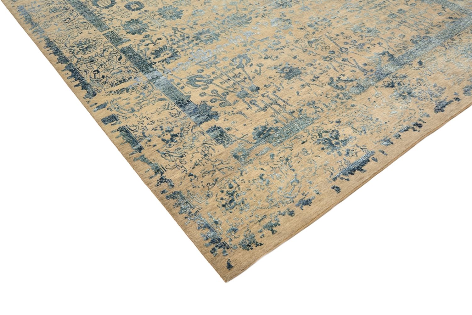 Designer tæppe - 341 x 249 cm - sand