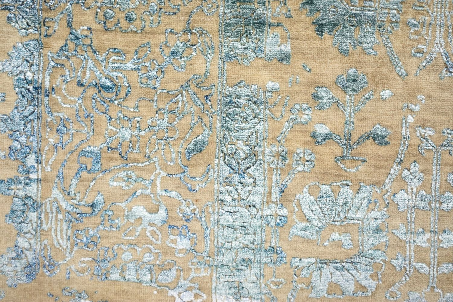 Designer tæppe - 341 x 249 cm - sand