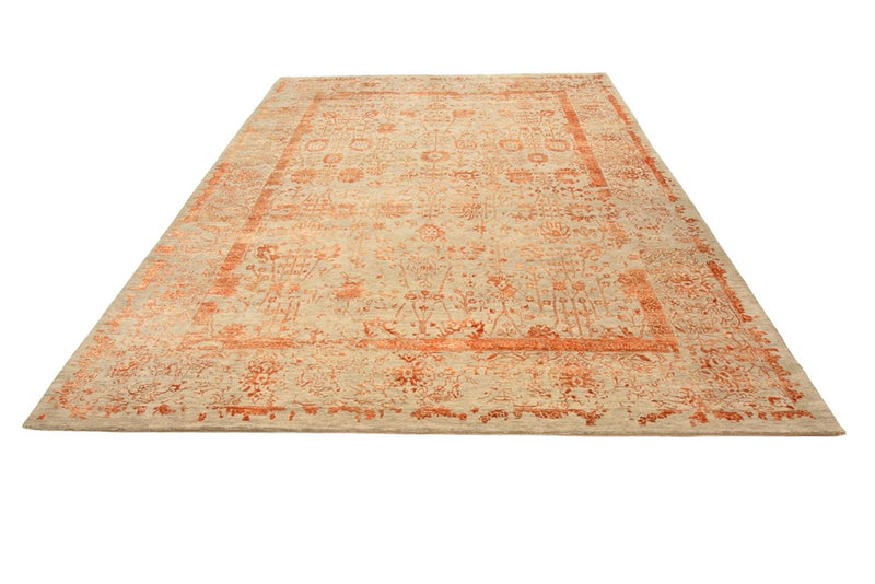 Designer tæppe - 342 x 248 cm - rust