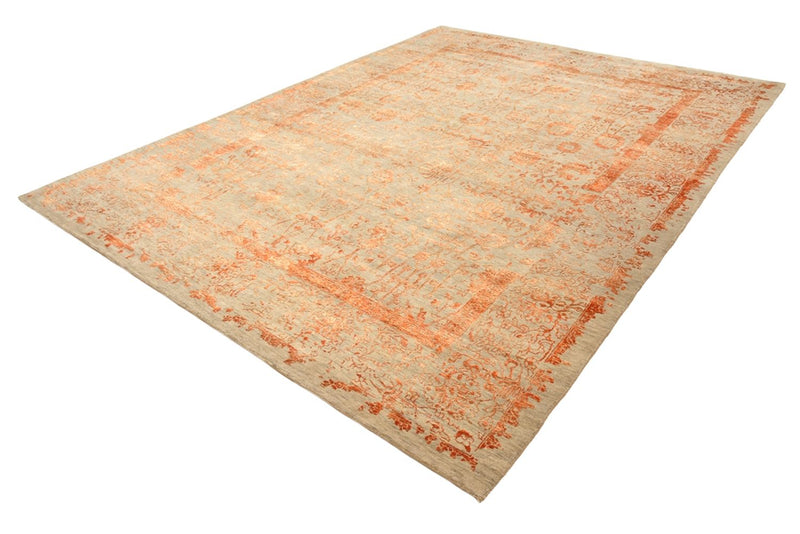 Designer tæppe - 342 x 248 cm - rust